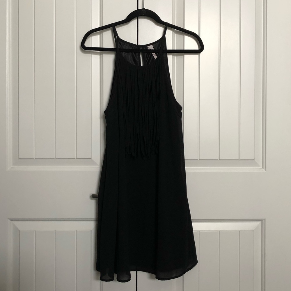 Fringed Tank Dress